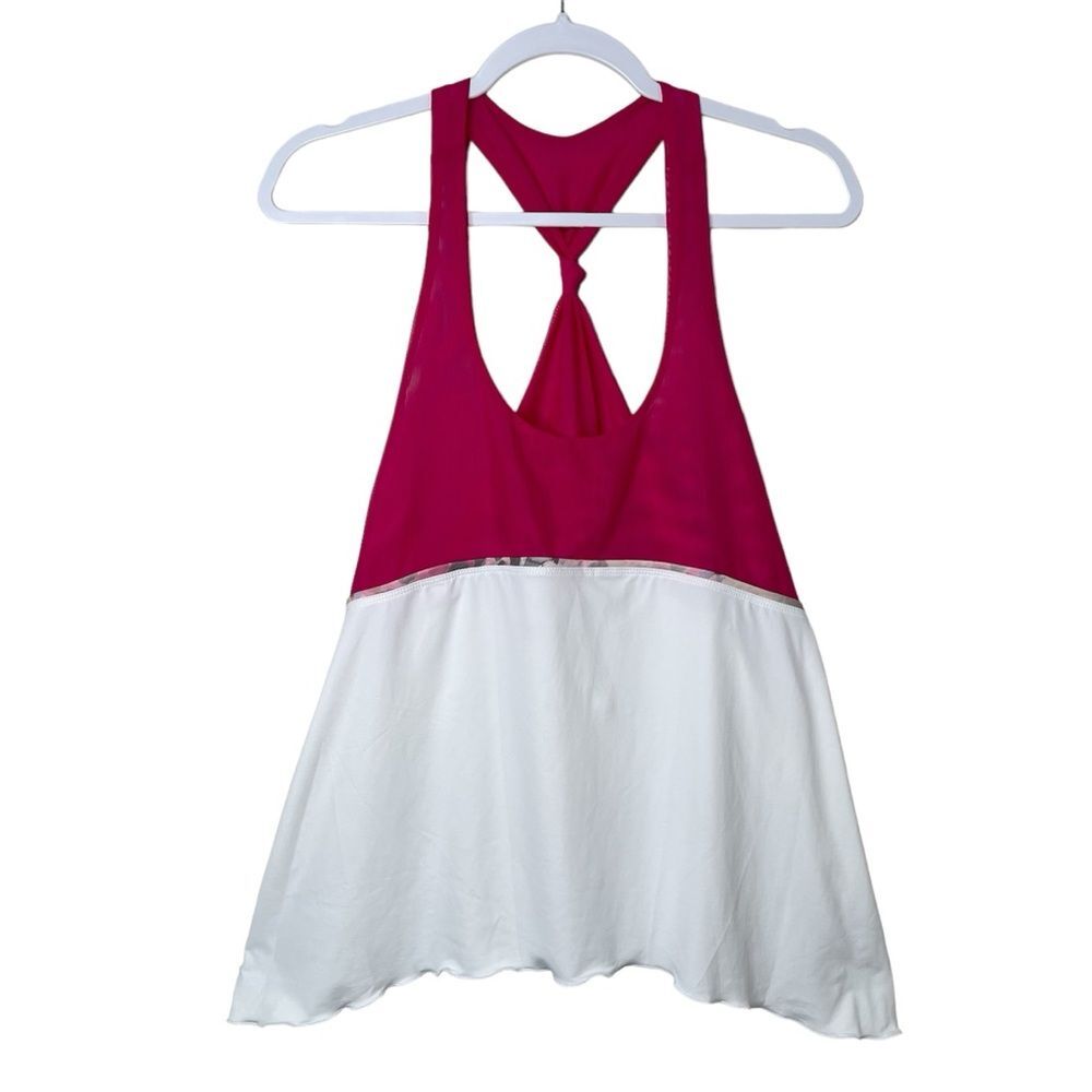 Denise Cronwall Activewear Wyn Layer Top Athletic Fit Tennis Pickle Ball Size L